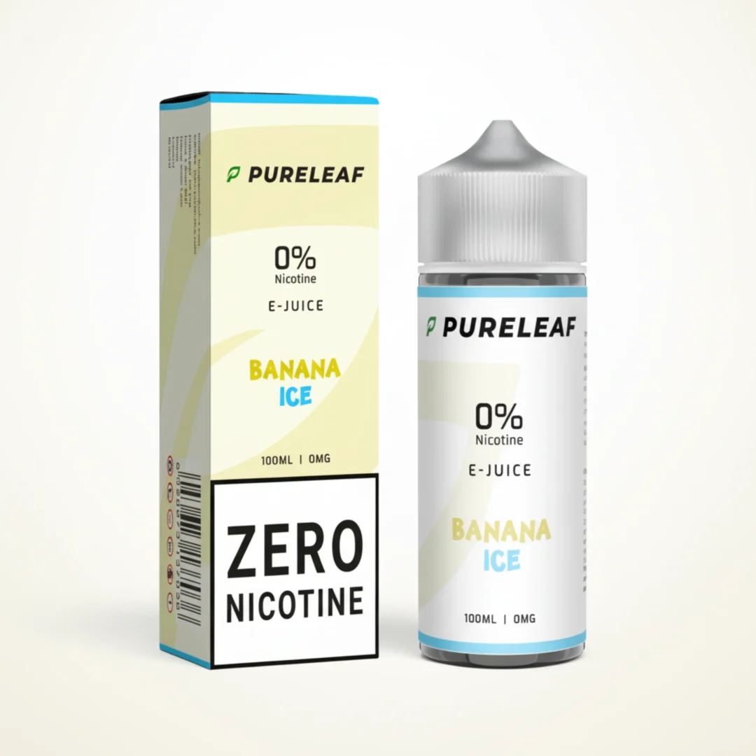 Banana Ice | Pureleaf Signature 100ml Nicotine-Free E-Liquid - Image 10