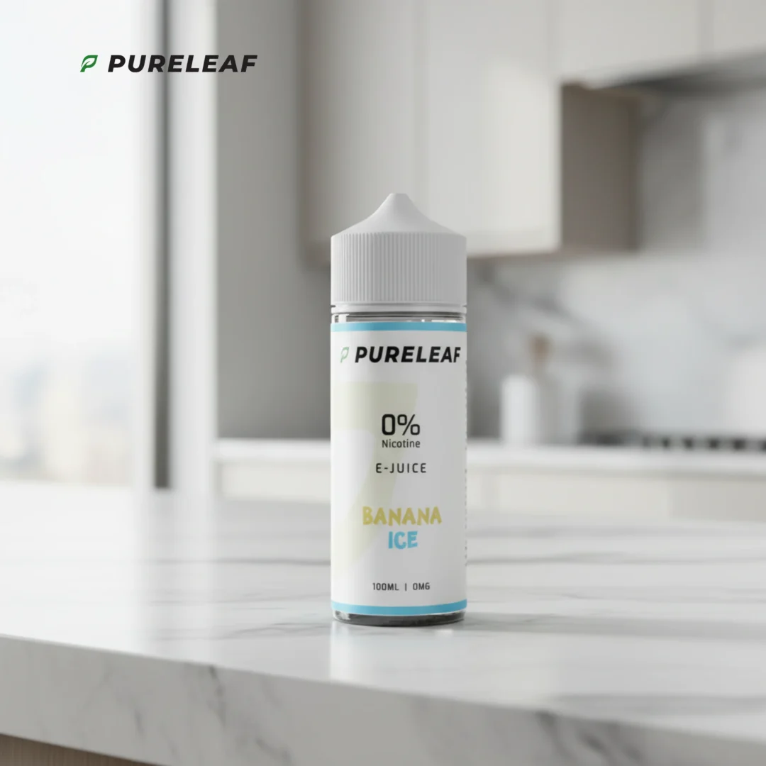 Banana Ice | Pureleaf Signature 100ml Nicotine-Free E-Liquid - Image 9