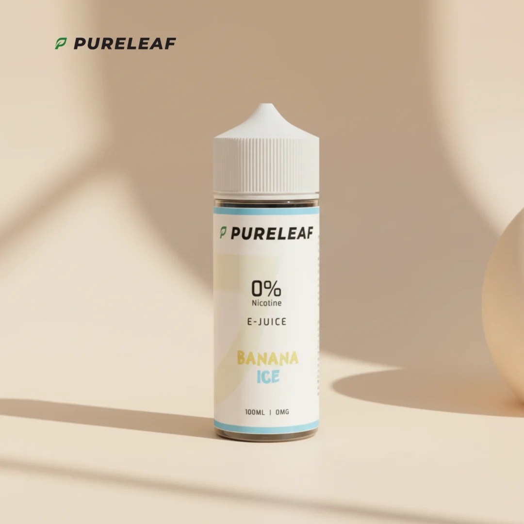 Banana Ice | Pureleaf Signature 100ml Nicotine-Free E-Liquid - Image 8