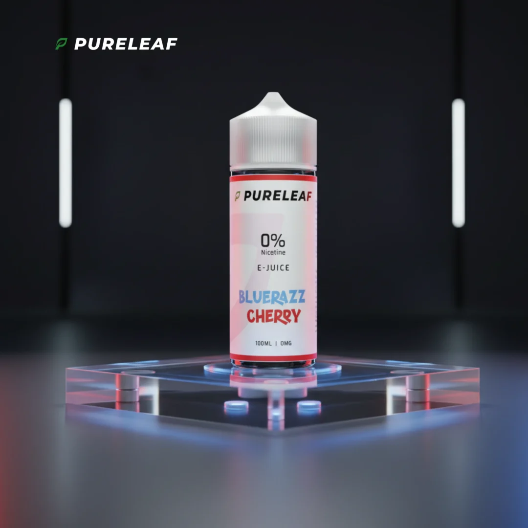 Bluerazz Cherry | Pureleaf Signature 100ml Nicotine-Free E-Liquid - Image 4