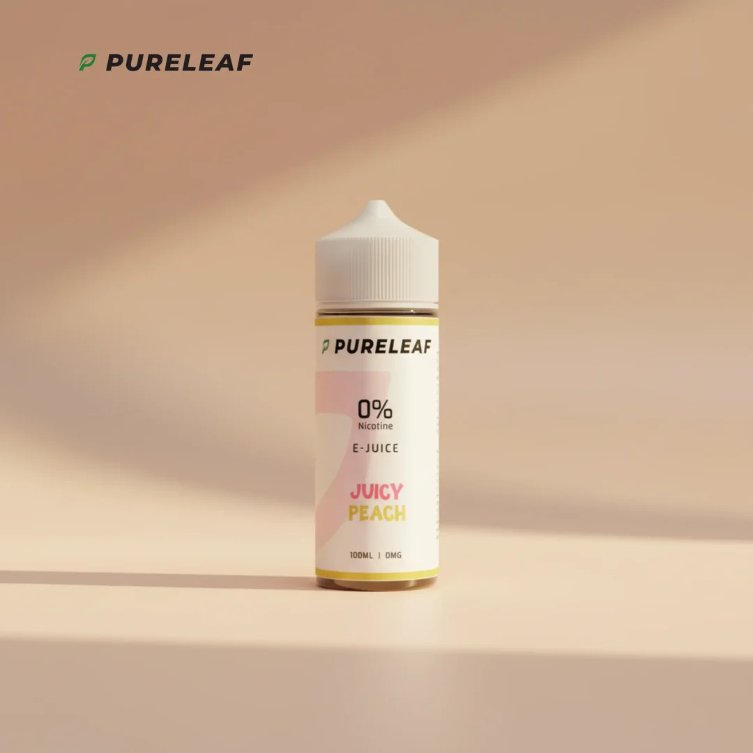 Juicy Peach | Pureleaf Signature 100ml Nicotine-Free E-Liquid - Image 4