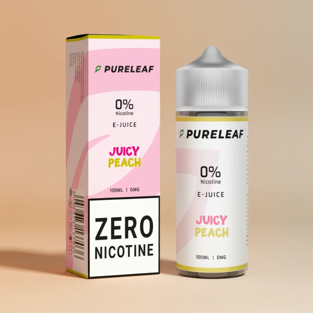 Juicy Peach | Pureleaf Signature 100ml Nicotine-Free E-Liquid - Image 3