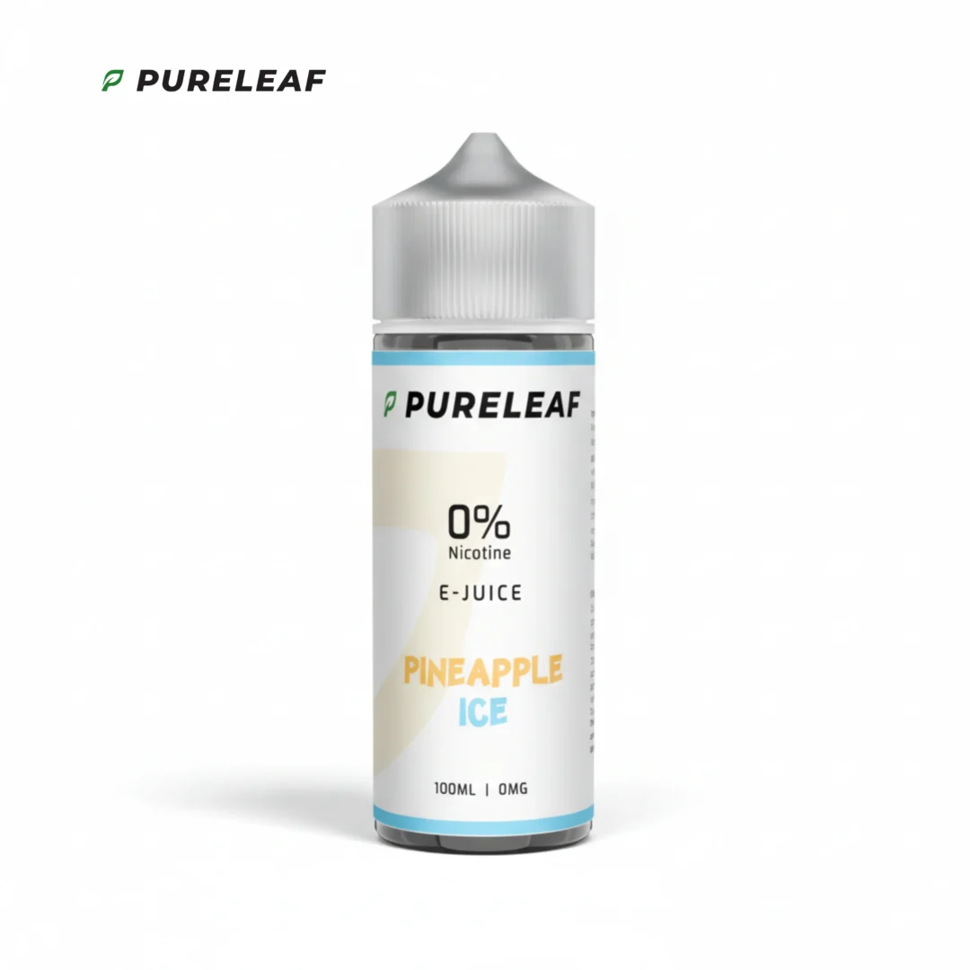 Pineapple Ice | Pureleaf Signature 100ml Nicotine-Free E-Liquid - Image 2