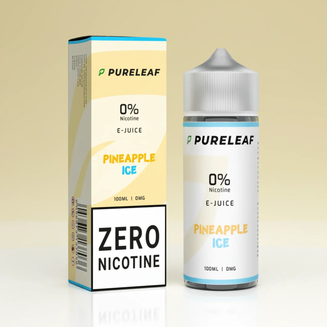 Pineapple Ice | Pureleaf Signature 100ml Nicotine-Free E-Liquid - Image 6
